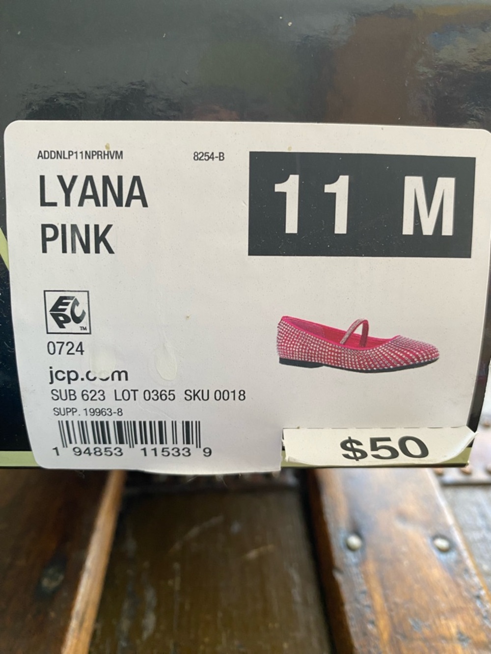 I. Miller Pink Girls' Dress Shoes - Size 11 M NWT